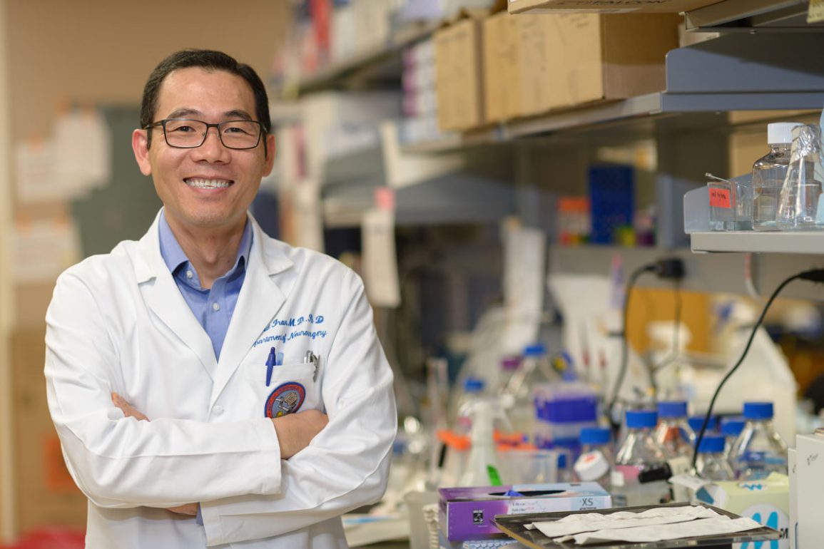 David D. Tran, M.D., Ph.D., is chief of neuro-oncology in the UF College of Medicine’s department of neurosurgery and a member of the UF Health Cancer Center