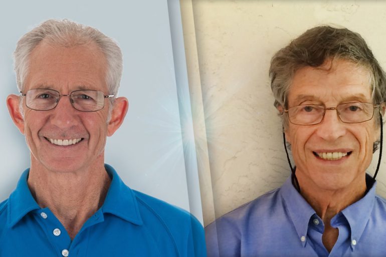 Portraits of UF faculty members, Doug Soltis and Art Hebard