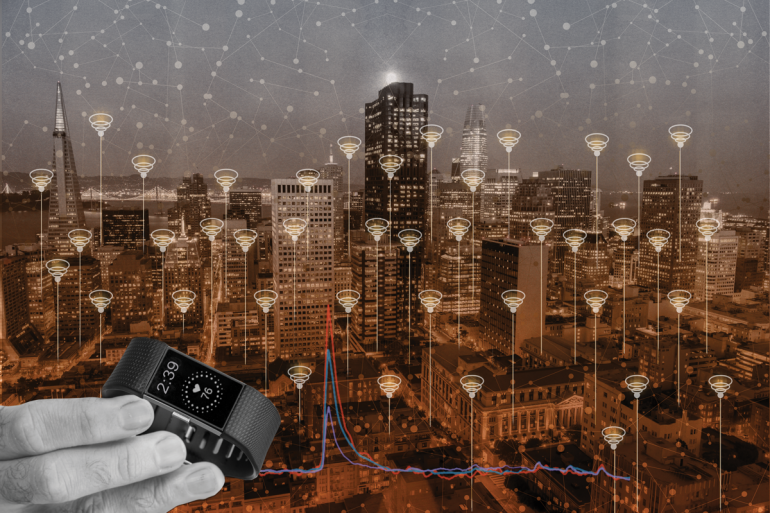 Internet of things graphic art