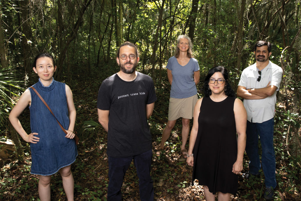 Group portrait of Ethan White's research collaborators