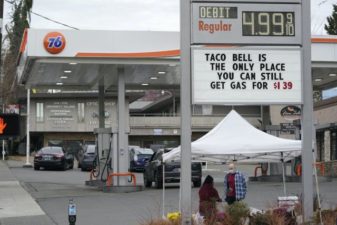 Gas Station in Seattle