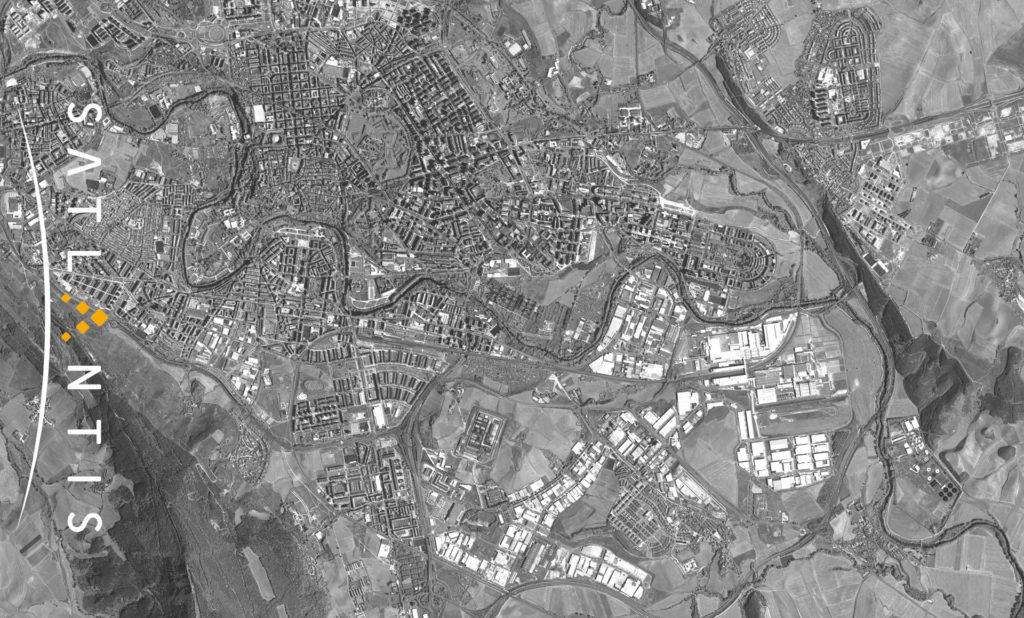 Satellite image of Pamplona